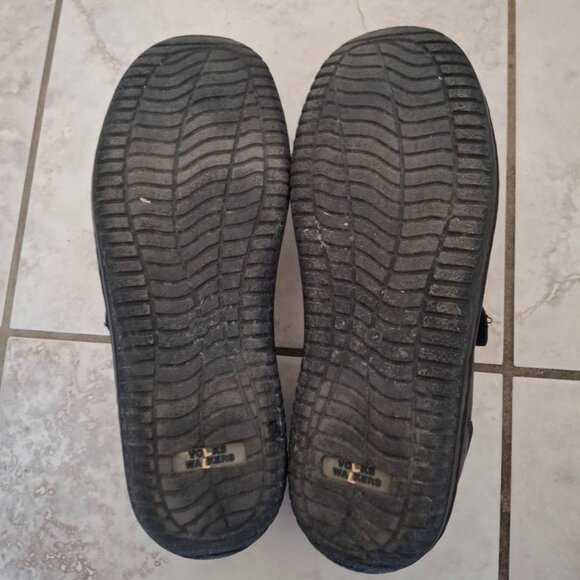 Volks Walkers Black Leather Velcro Comfort Shoes | EU 42 (US 11) - Picture 7 of 7